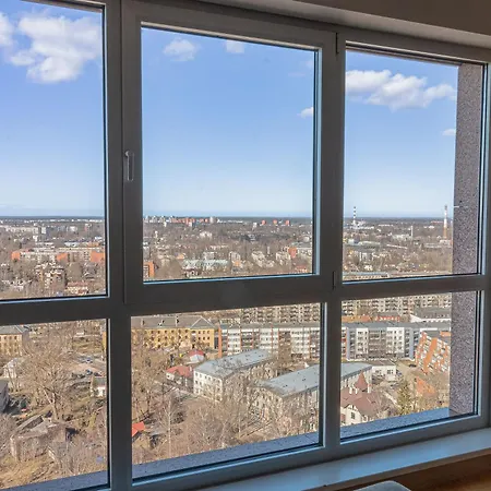 24th Floor Panoramic With Free Parking - Panorama Residences - 5 Min To Rix