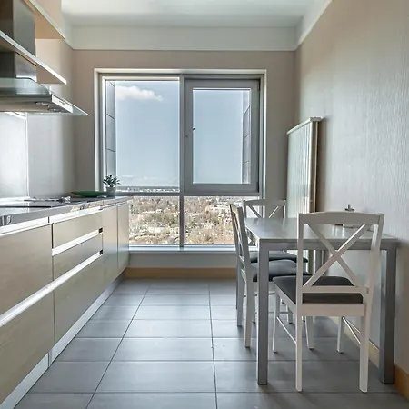 24th Floor Panoramic With Free Parking - Panorama Residences * Riga