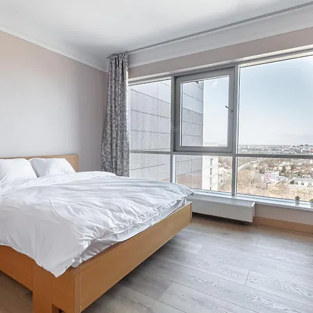 Apartment 24th Floor Panoramic With Free Parking - Panorama Residences