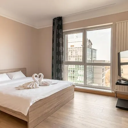 24th Floor Panoramic With Free Parking - Panorama Residences - 5 Min To Rix Апартаменты *